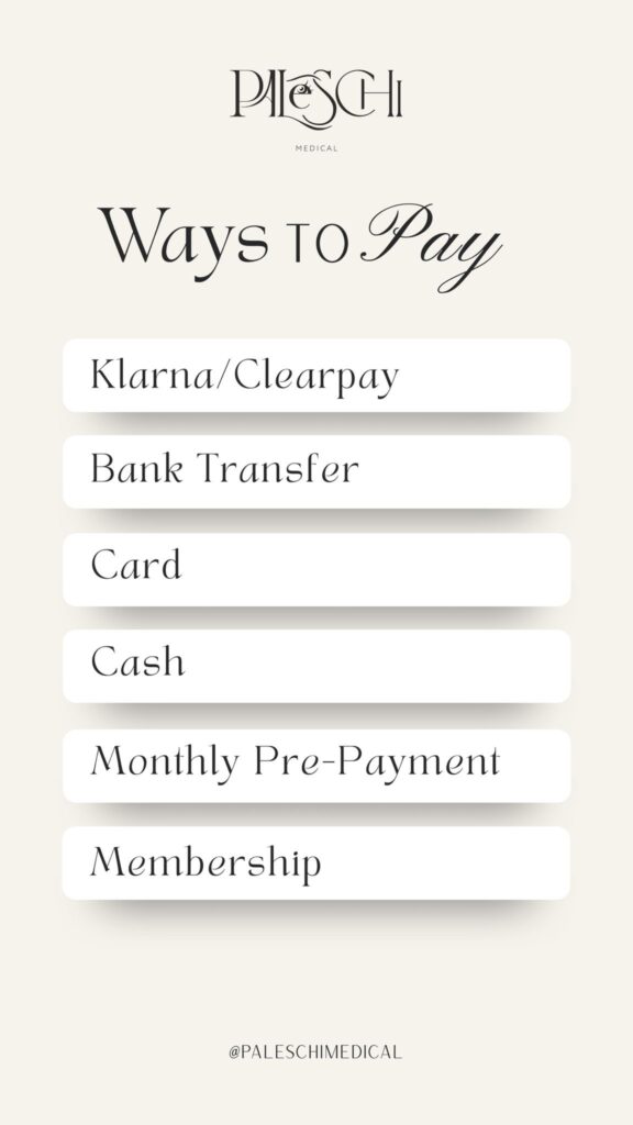 ways to pay info